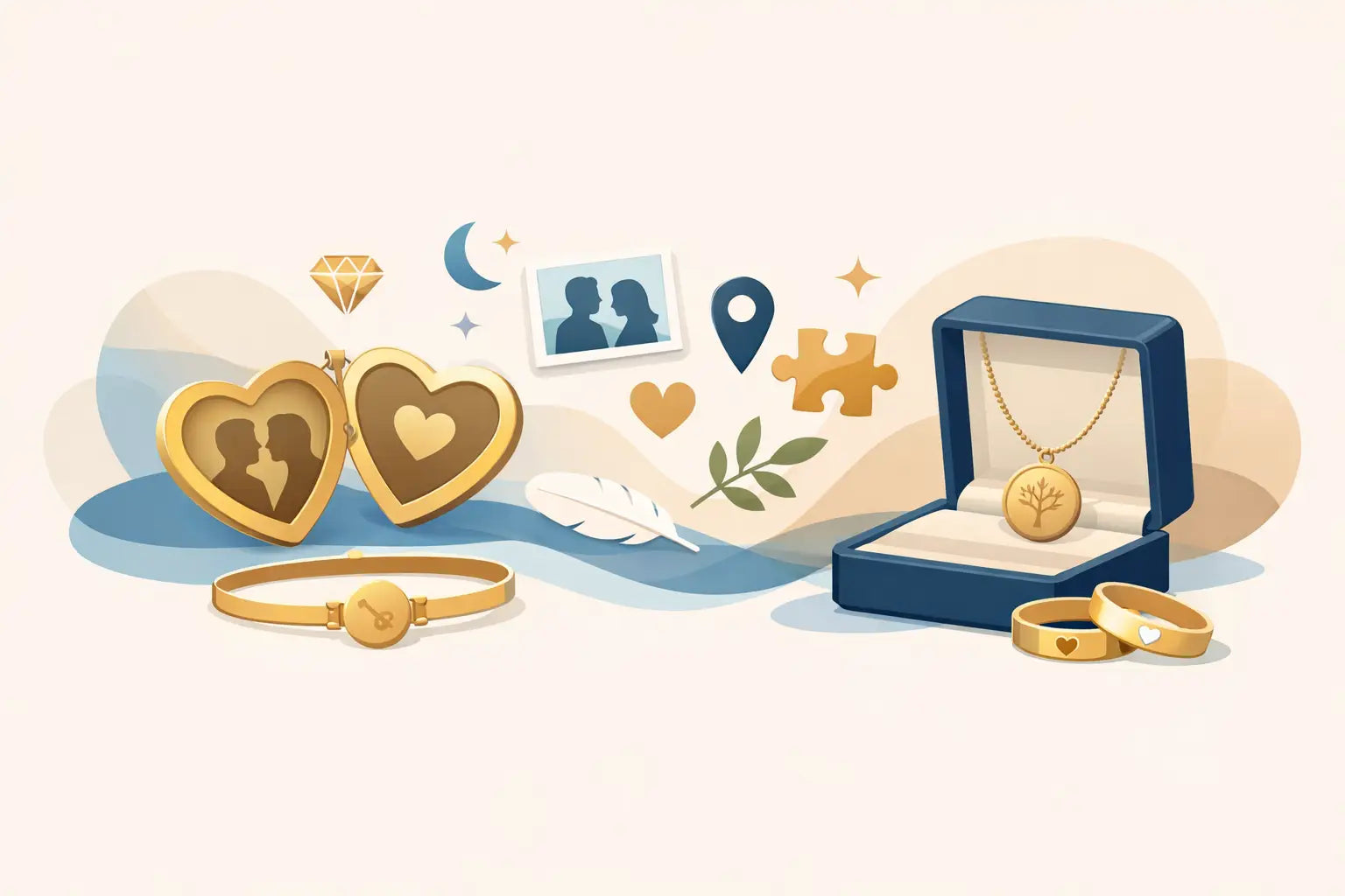 Qué poner en joya personalizada: ideas