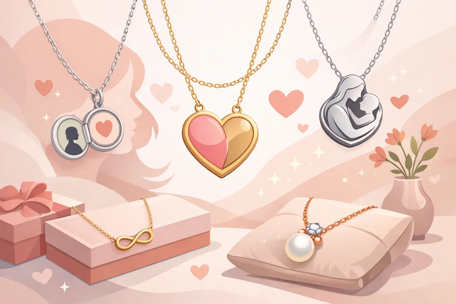 Top collares sentimentales para mamá que emocionan