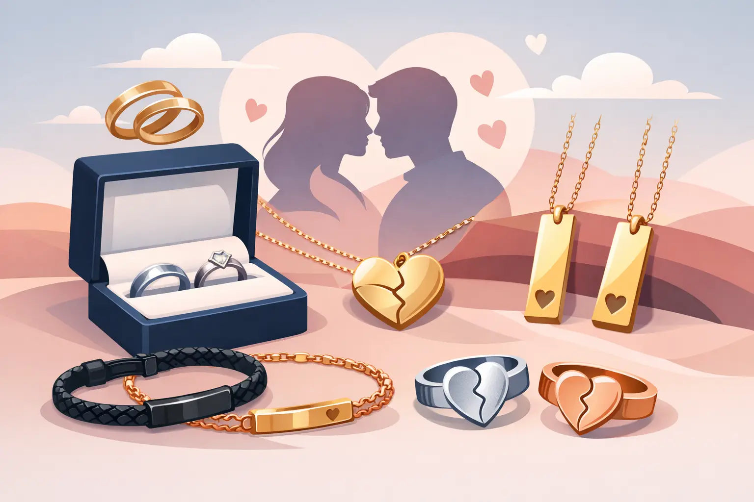 Joyería personalizada para parejas que sí emociona