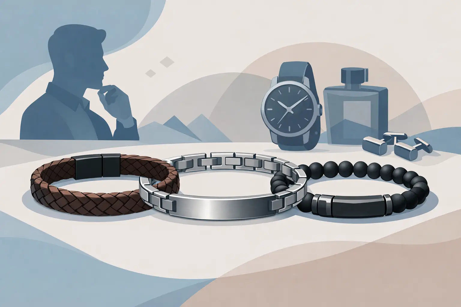 Top brazaletes personalizados para hombres
