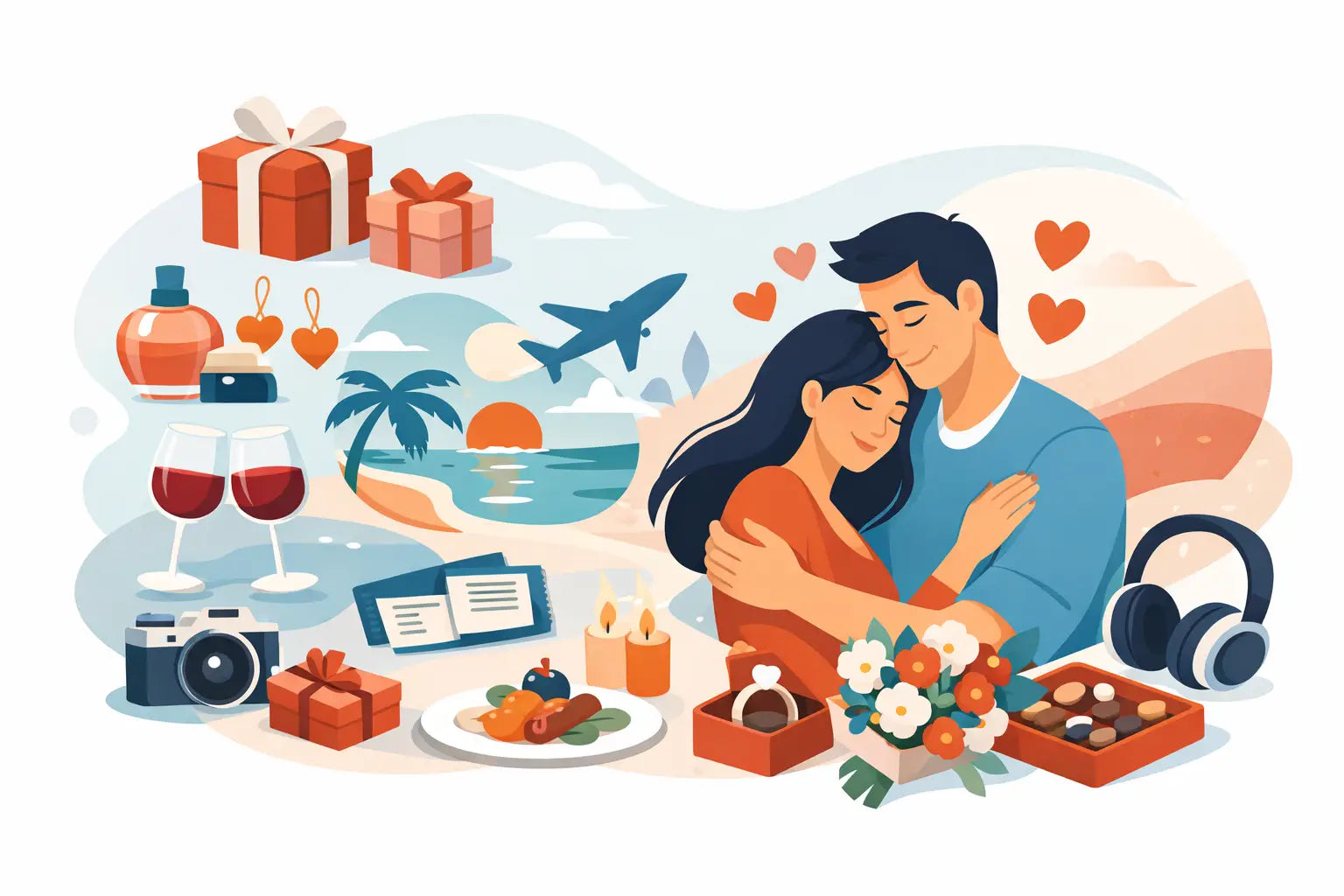 15 ideas de regalos para pareja que sí emocionan
