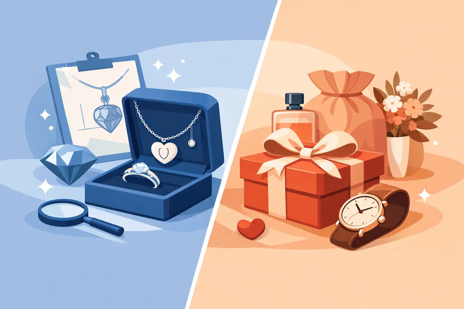 Joyería personalizada vs regalo tradicional