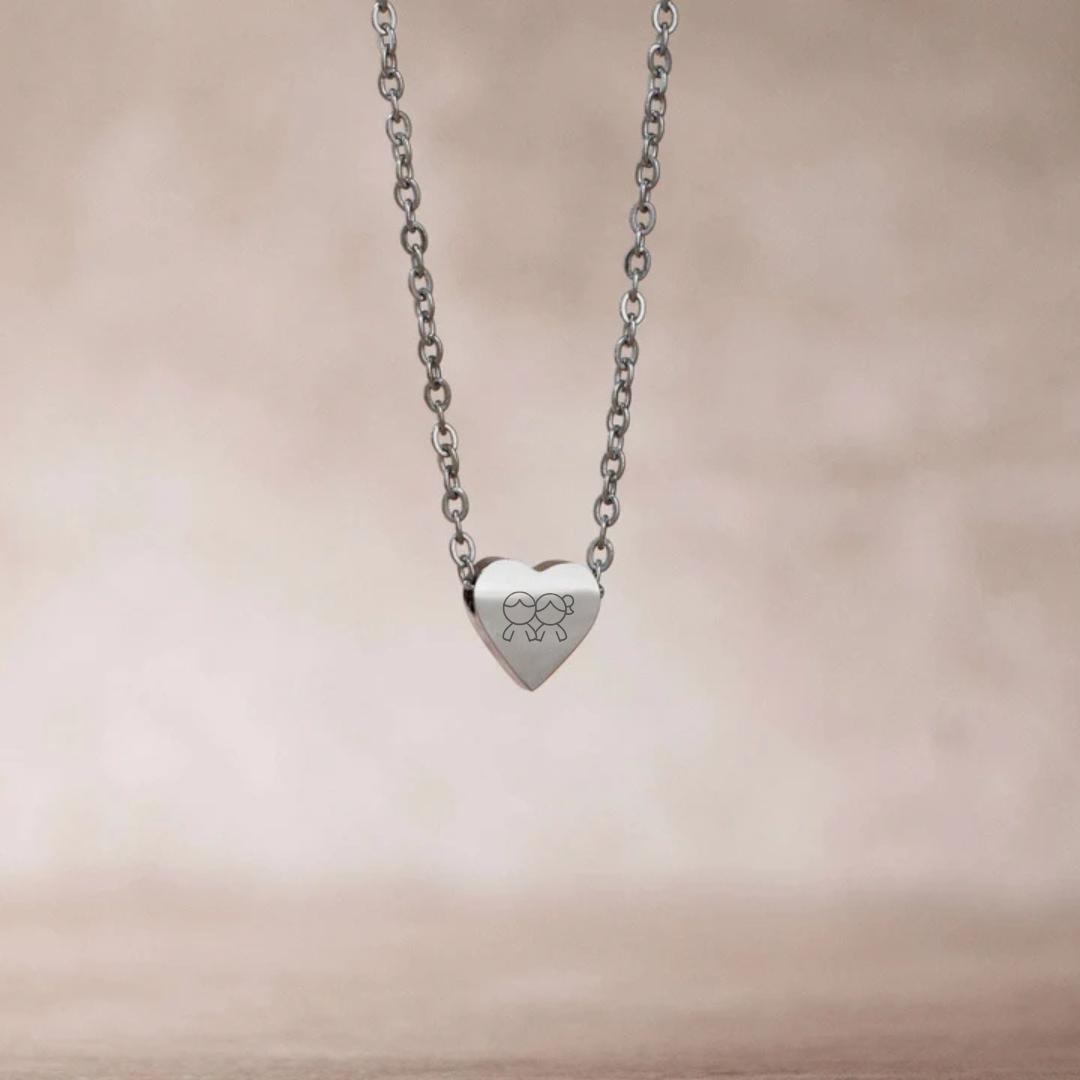 Heart Tag para Mamá - Silvertag Shop