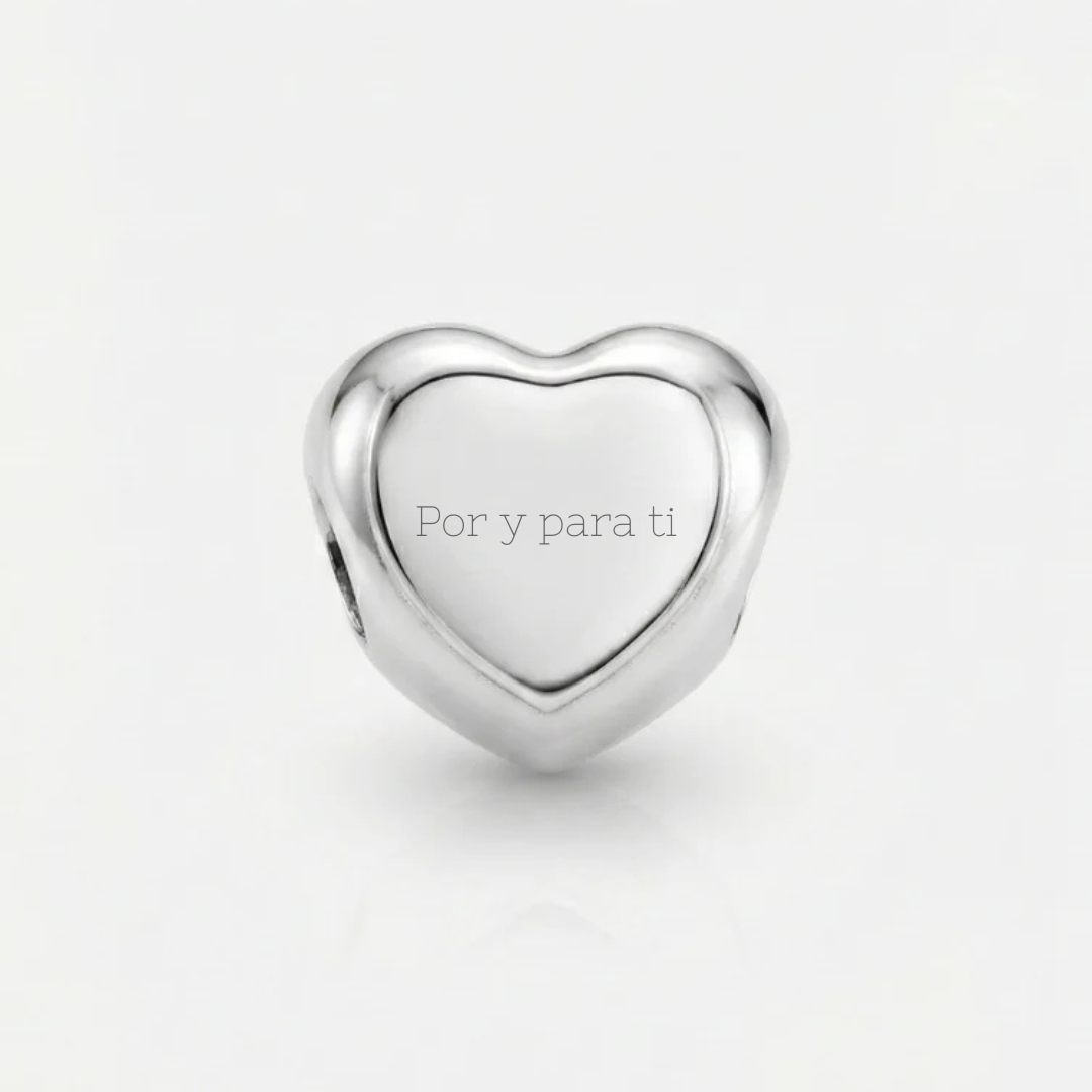 Charm Tag - Corazón para Mamá - Silvertag Shop
