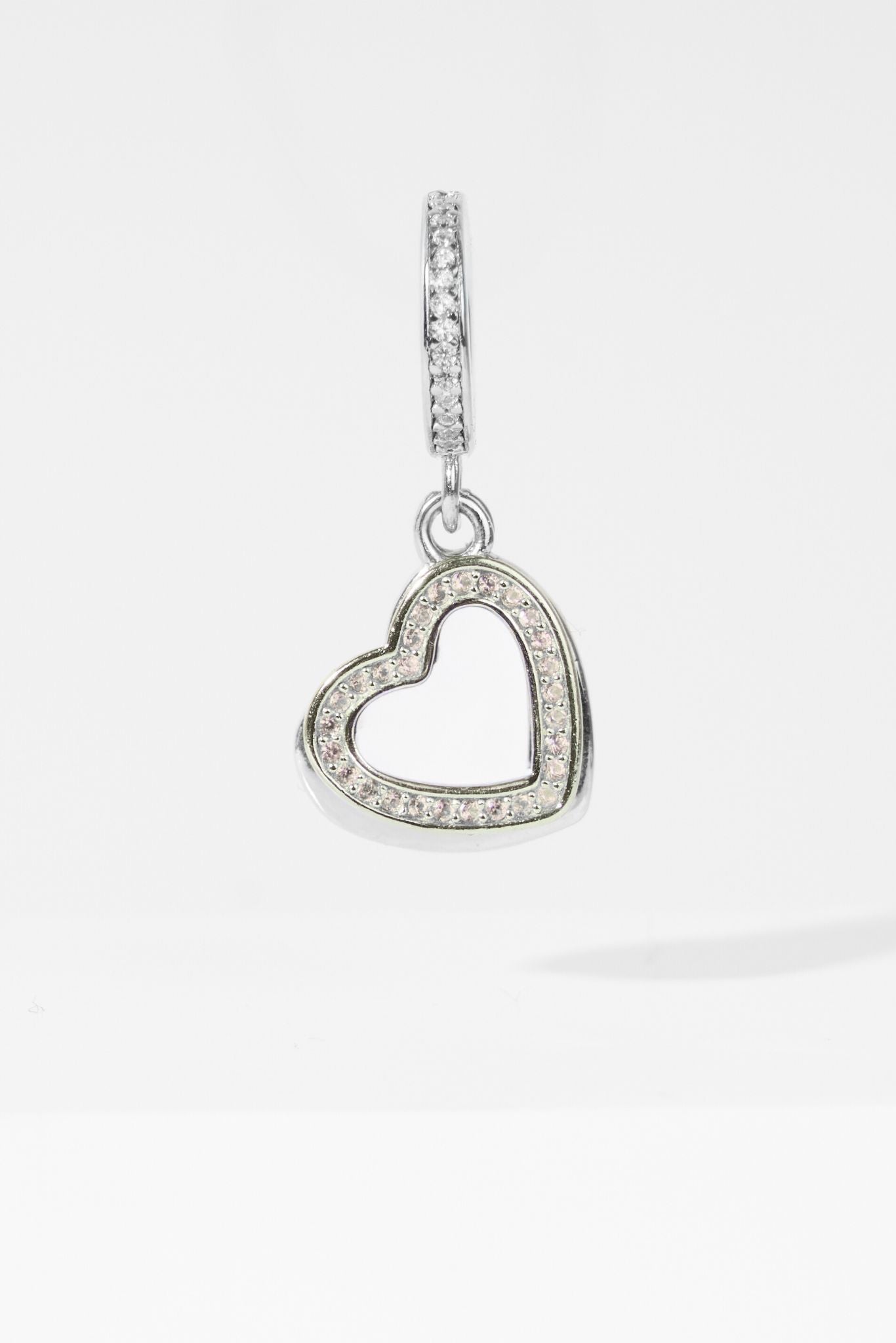 Charm Tag - Colgante Doble Corazón