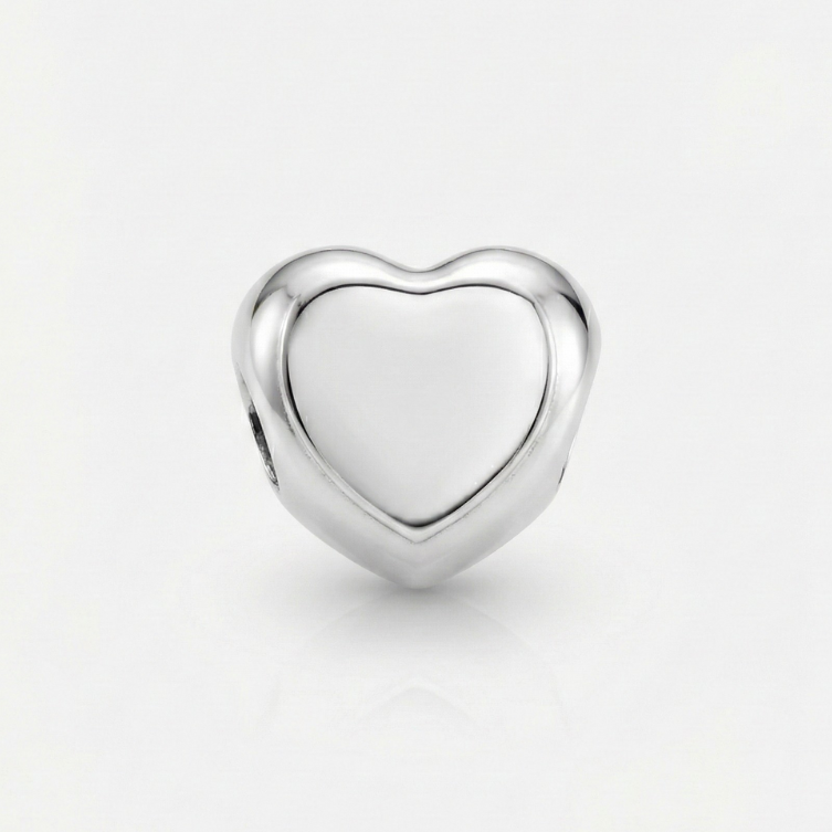 Charm Tag - Corazón - Silvertag Shop