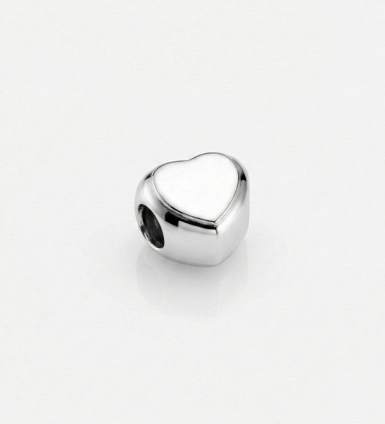 Charm Tag - Corazón - Silvertag Shop